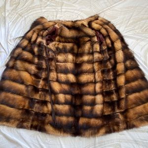 Vintage Golden Fitch Fur for Restyle or Repurpose